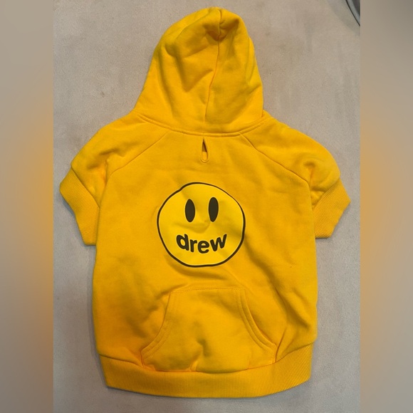 DREW HOUSE
SSENSE Exclusive Yellow Painted Dog Mascot Hoodie - Brand New - Picture 3 of 5